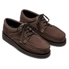 Paraboot Thiers Sport Marron Suede Mens Leather Derby Shoes