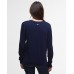 Barbour Ladies Homewood Knitted Jumper Navy