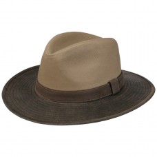 Stetson Twotone Cotton Hat with UV Protection